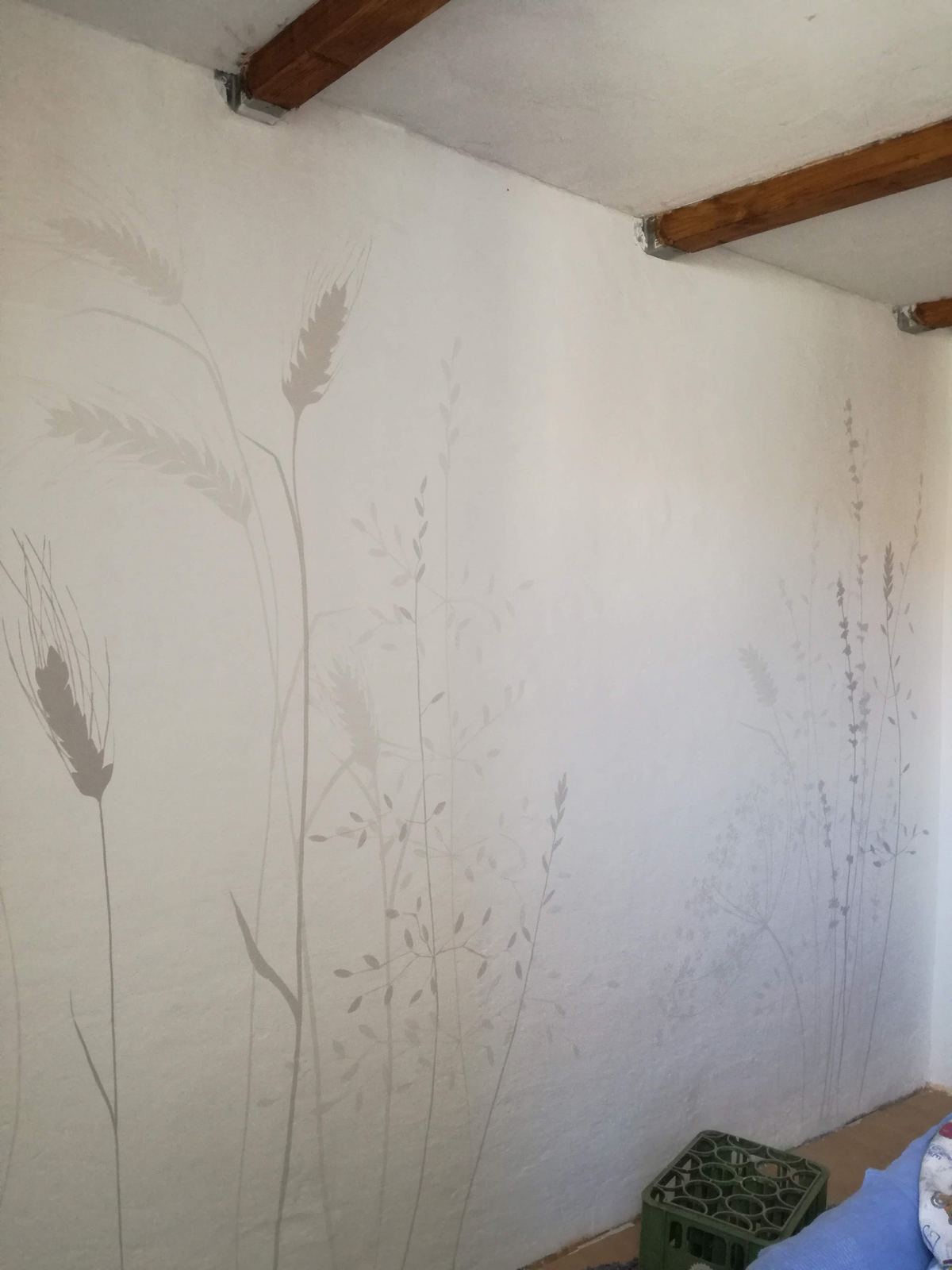 Murales con spighe