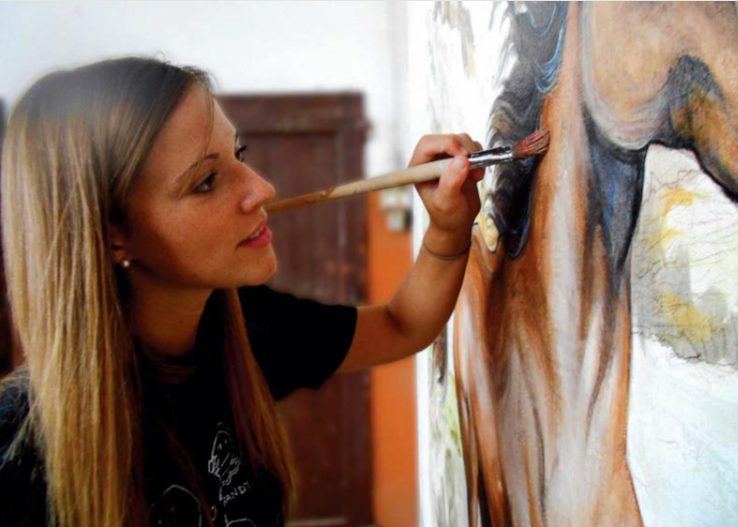 Murales per maneggio